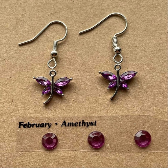 DRAGONFLY EARRINGS - Picture 3 of 16